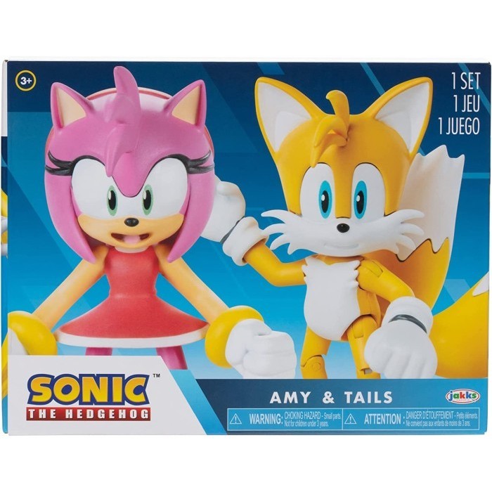 [Ori] Sonic The Hedgehog Sonic 4 2 Pack - Modern Sonic  Modern Metal Sonic Diskon