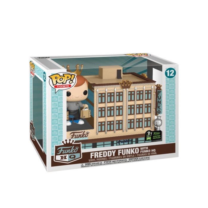 [Ori] Funko Pop Town Eccc 2020 Funko Shop - Freddy Funko With Funko Hq Terbatas