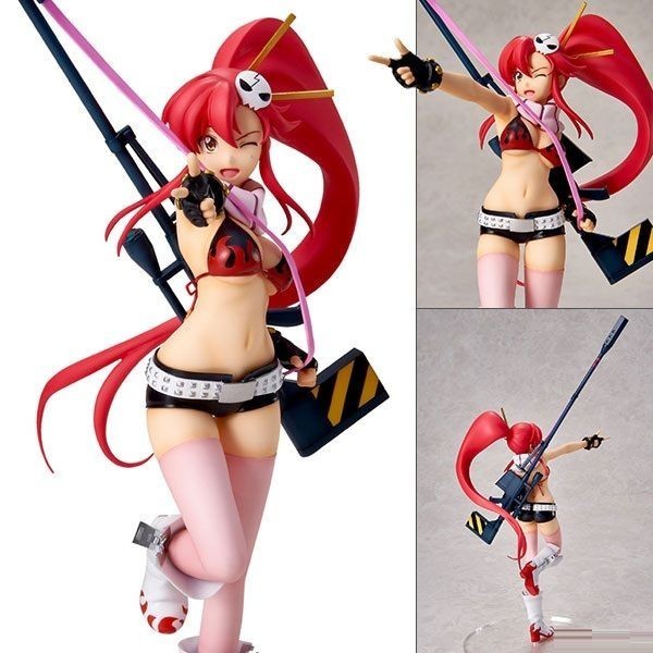[Ori] Pvc Figure Yoko Littner - Gurren Lagann 22Cm Berkualitas