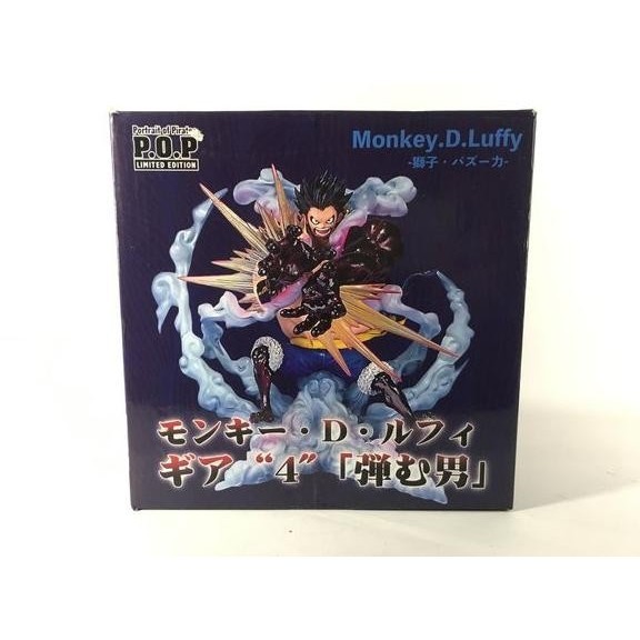 [Ori] Pop Monkey D Luffy Gear 4 Leo Bazooka Full Effect One Piece New Mib Diskon