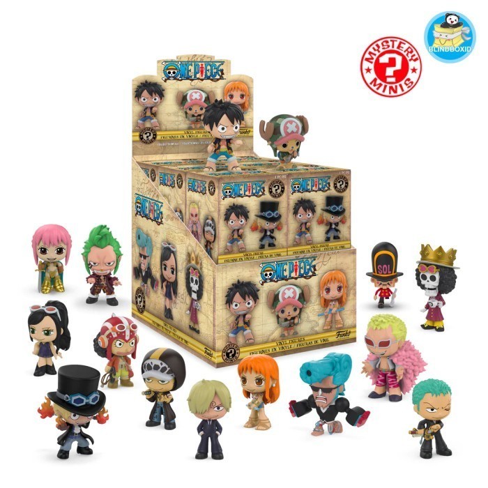 [Ori] Funko Pop - Mystery Minis - One Piece - 1 Set Isi 12Pcs Terbaru