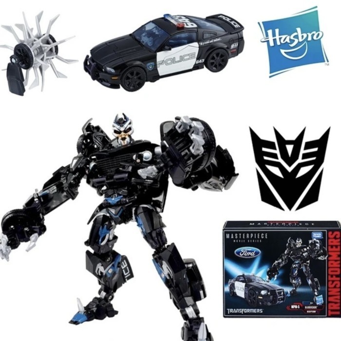 [Ori] Transformers Mpm-5 Mpm5 Barricade Masterpiece Ford Movie Series Hasbro Terbatas