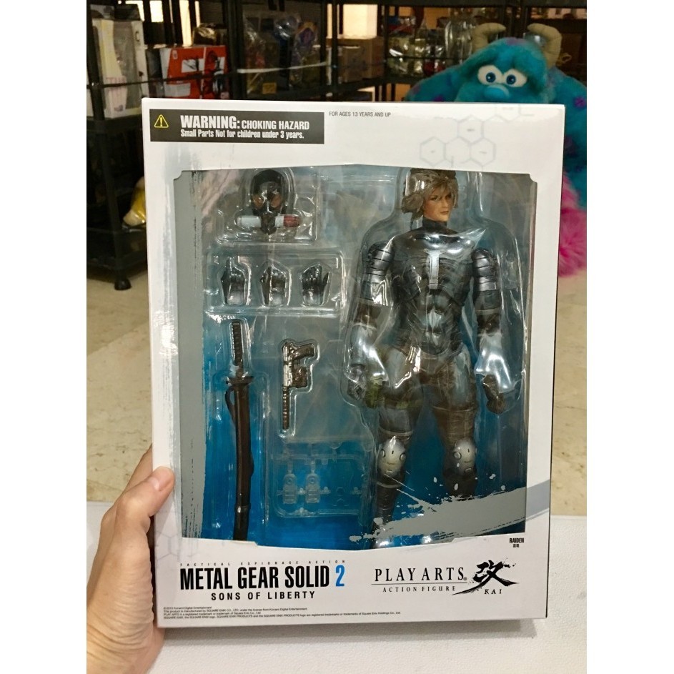 [Ori] Raiden Metal Gear Solid 2 Asli/Ori Play Arts Son Of Liberty Square Berkualitas