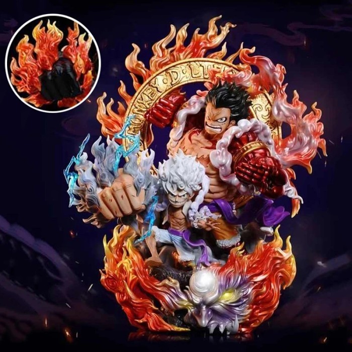 [Original] Figure Luffy Gear 5 Nika Luffy Gear 4 Th 23Cm Sun God Pvc Gk One Piece Diskon