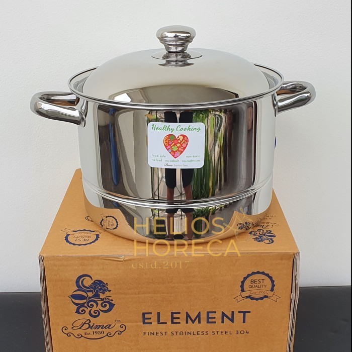 [New] Panci Steamer Dandang Langseng 24Cm Bima Element Limited