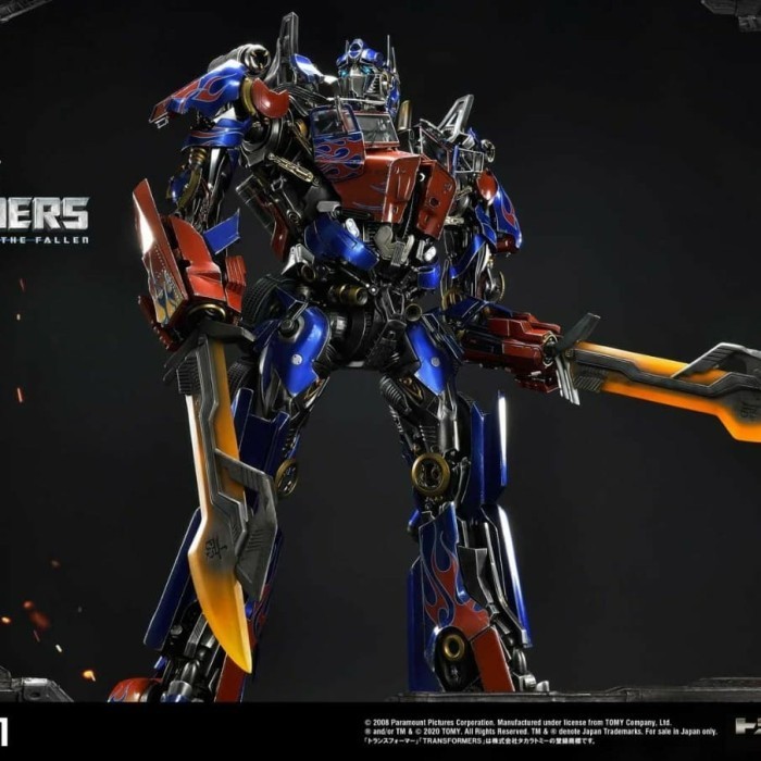 [Ori] Prime 1 Studio Optimus Prime Rotf 8Th Years Anniversary Limited