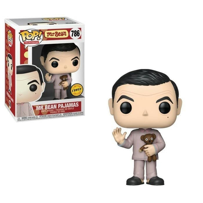 [Ori] Funko Pop Television Mr. Bean - Mr. Bean Pajamas Bear Limited Chase Terbatas