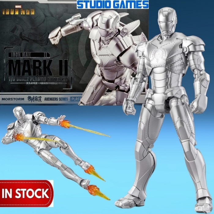 [Ori] Eastern Model Morstorm Iron Man Mark 2 Deluxe 1/9 Ironman Mk2 Plamo Terbatas
