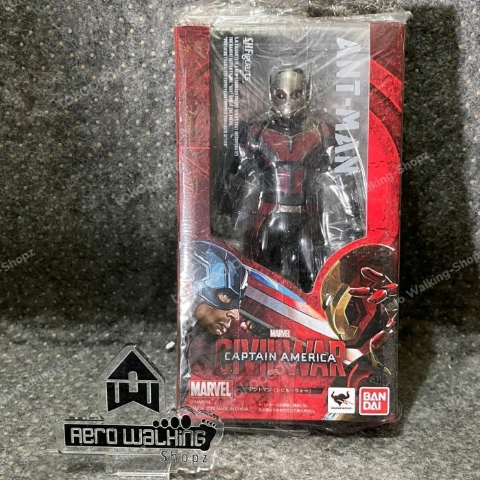 [Ori] Shf Antman Ant-Man Civil War - Bandai Misb Limited