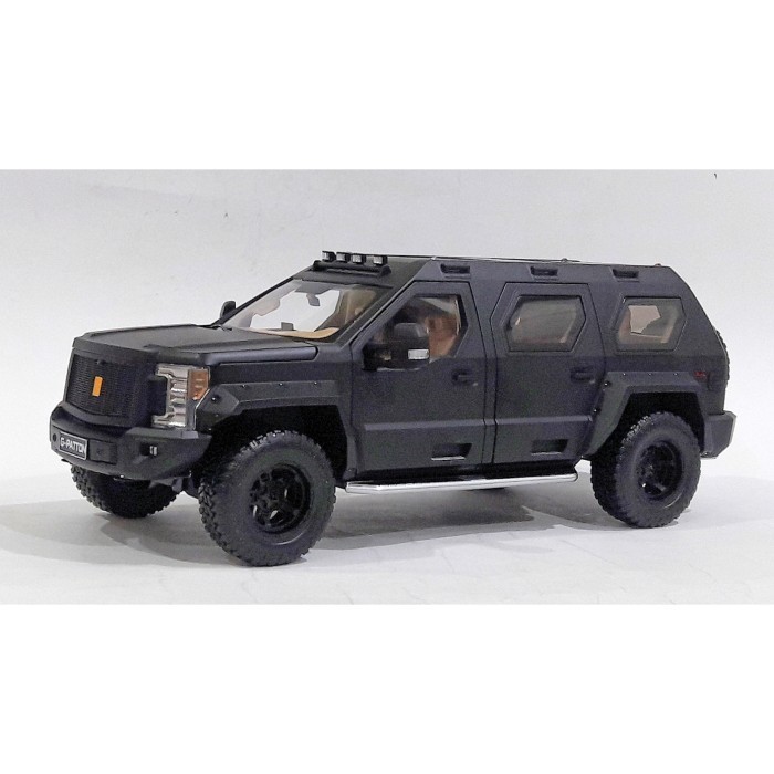 [Original] 1/18 Kengfai G-Patton Suv Matt Black Terbatas