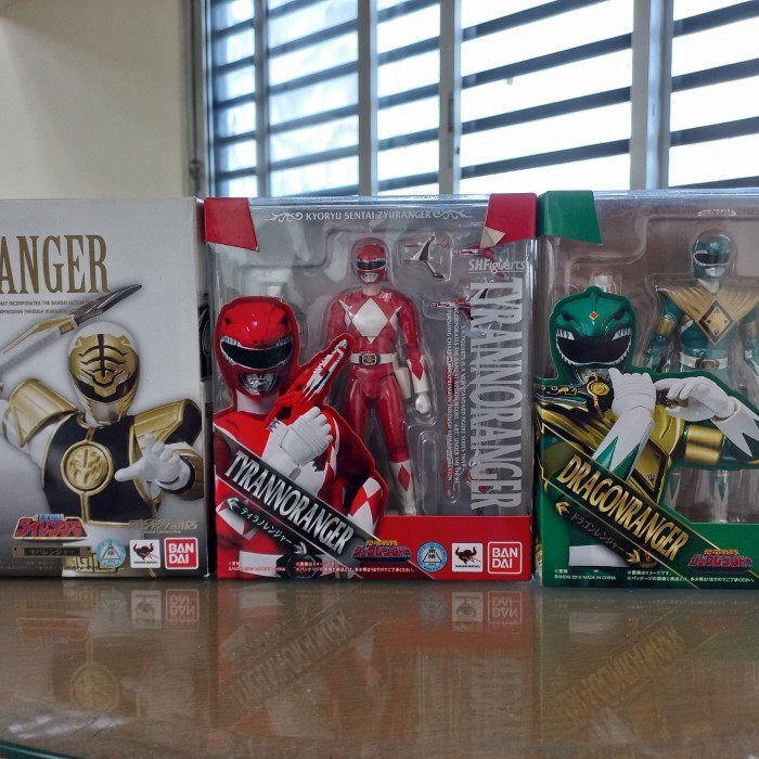 [Ori] Figure Power Ranger Shf 1 Set  Berkualitas