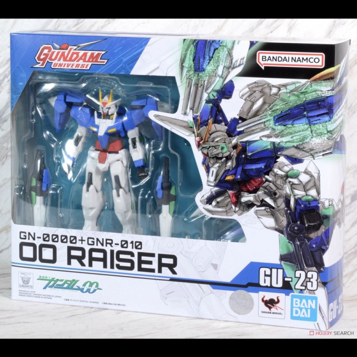 [Original] Bandai Gundam Universe Gn-0000  Gnr-010 00 Raiser Terbaru