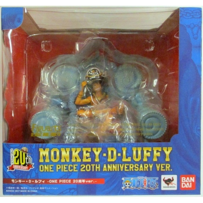 [Original] Bandai Figuarts Zero One Piece - Monkey D. Luffy 20Th Anniversary Limited