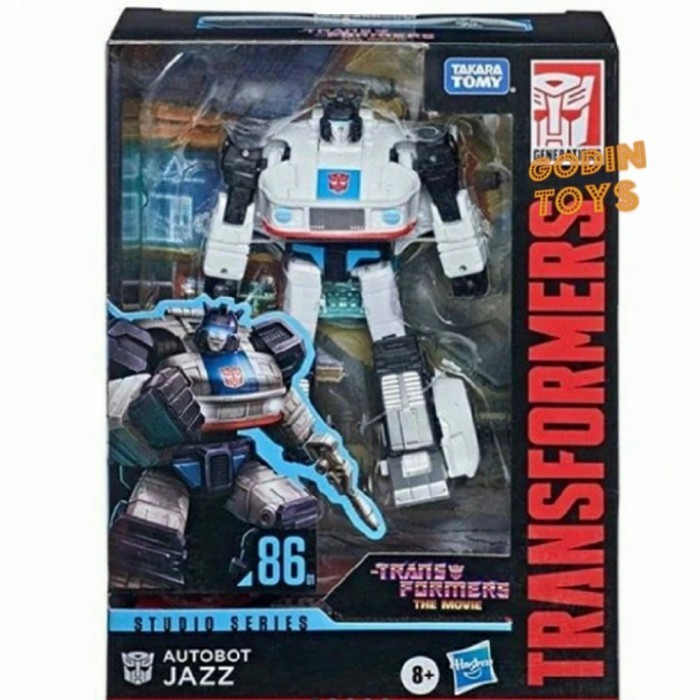 [Original] Transformers Studio Series 86 Autobot Jazz Generation Deluxe Class Limited