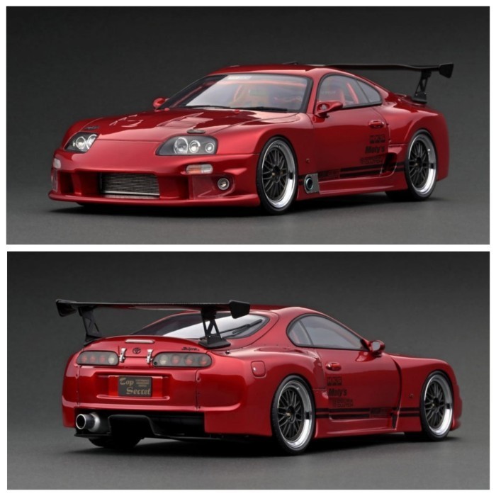 [Original] Ignition Model Top Secret Gt300 Supra Jza80 Red Terbatas