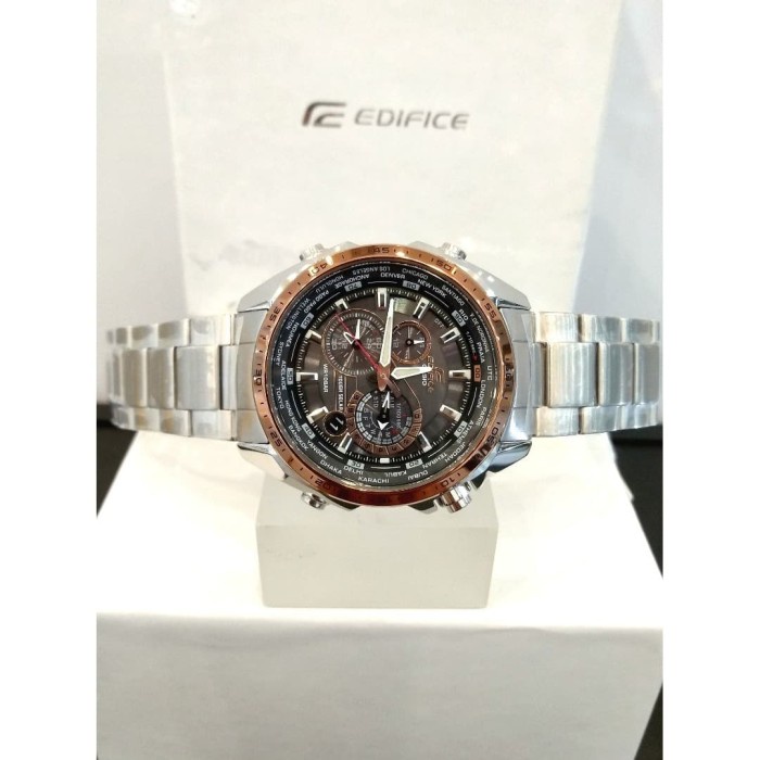✅New Jam Tangan Casio Edifce Eqs-A500Dc-1A2Vdf Original Casual Tough Solar Terbaru