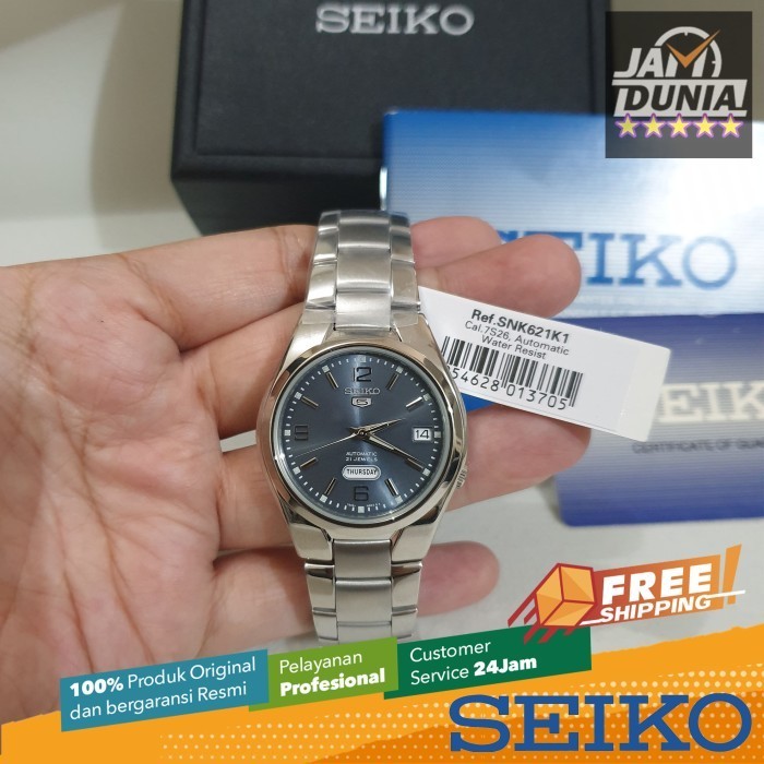✅Ori Seiko 5 Original Automatic Snk621K1 Snk621 Snk 621 K1 Jam Pria Ja Terbaru