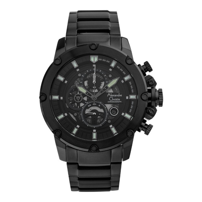 ✅Original Jam Tangan Pria Alexandre Christie Ac 6564 Mc Bipba Chronograph Men B Diskon