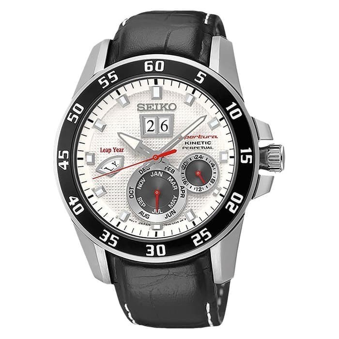 ✅New Ori Seiko Sportura Snp087P1 Snp087 Kinetic Perpetual Original Terbaru