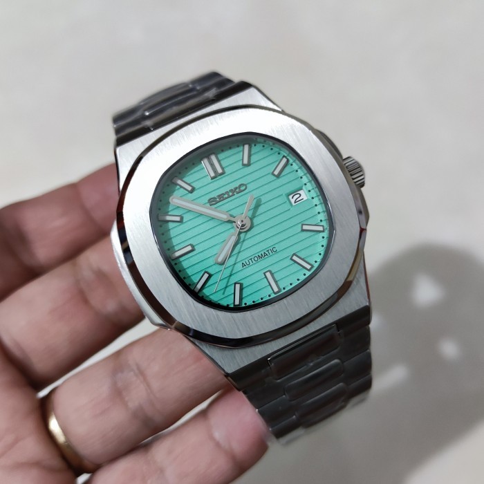 ✅Ready Jam Tangan Automatic Japan Seiko Mod Custom Tiffany Nh35A Original Terbatas