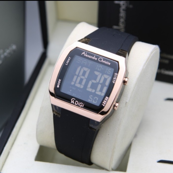 ✅Termurah Alexandre Christie Ac 9348 Rosegold Black Ac9348 Wanita Original Limited