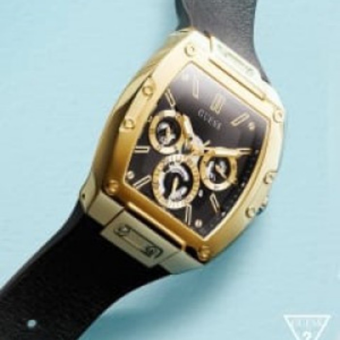 ✅Sale Guess Original Gw0202G1 Leather Rubber Gw0202G1 Garansi Resmi Pt Gap Terbaru