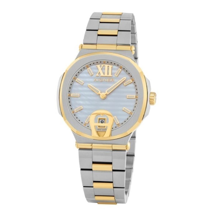 ✅Termurah Aigner A113212 Silver Gold Ladies Watch Diskon