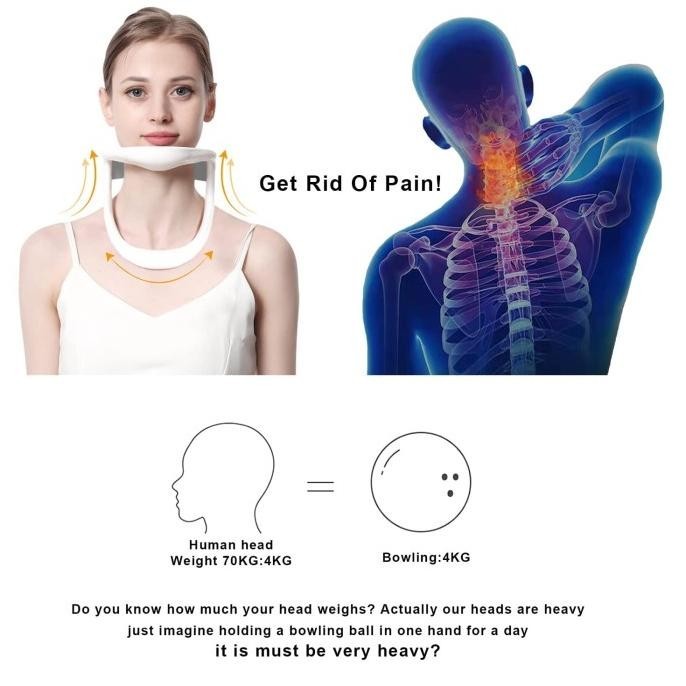 PENYANGGA LEHER ALAT PENYANGGA LEHER TERAPI CERVICAL COLLAR ERGONOMIC TOKOSAFFAA