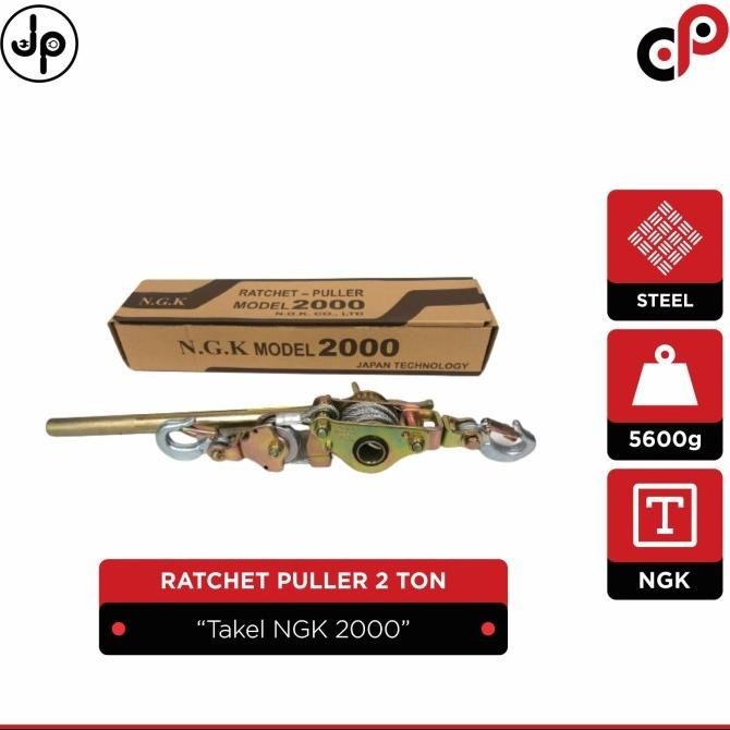 Perkakas Ratchet Puller | Penarik Kabel Sling Ngk 2000 (Ratchet Puller Only)
