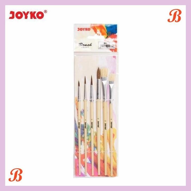 

| KG | JOYKO BRUSH SET ACRYLIC KUAS LUKIS JOYKO CAT AKRILIK AIR POSTER BR-1