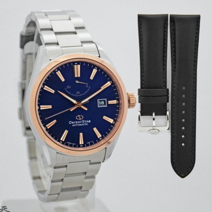 ✅Ready Jam Tangan Pria Orient Re-Au0406L00B Automatic Rantai Original Diskon