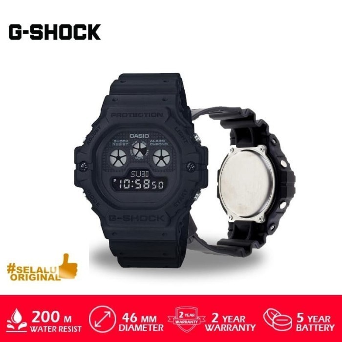 ✅Ori Casio G-Shock Dw-5900Bb-1Dr / Dw5900Bb1Dr /Dw-5900Bb Original Terbaru