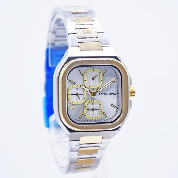 ✨Baru Jam Tangan Wanita Christ Verra Cv 920362L-13 Slv Original  Garansi Terbatas