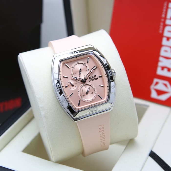 ✨Baru Expedition Wanita Exp6800 / Exp 6800 Silver Peach Original Limited