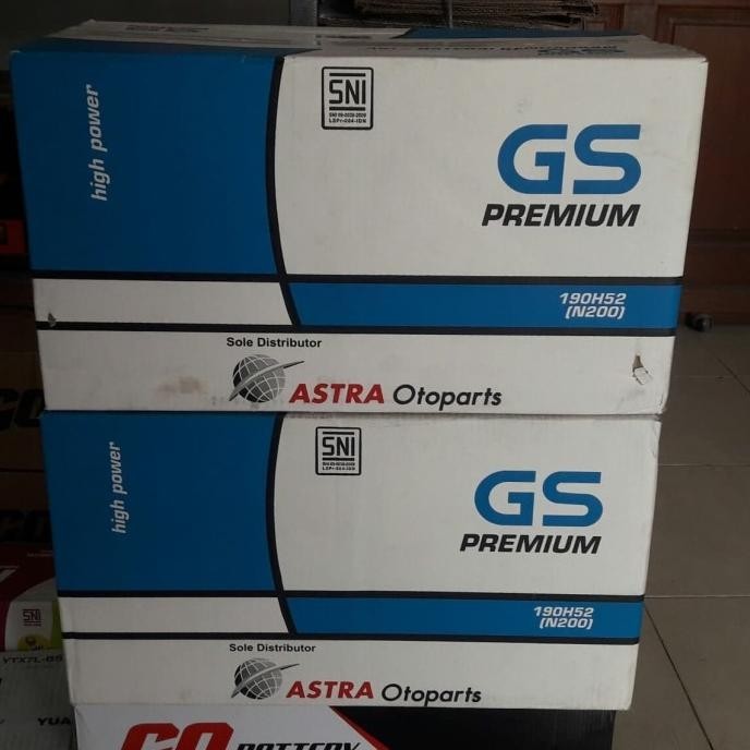 Aki Accu N200 GS Astra 12v 200Ah aki basah