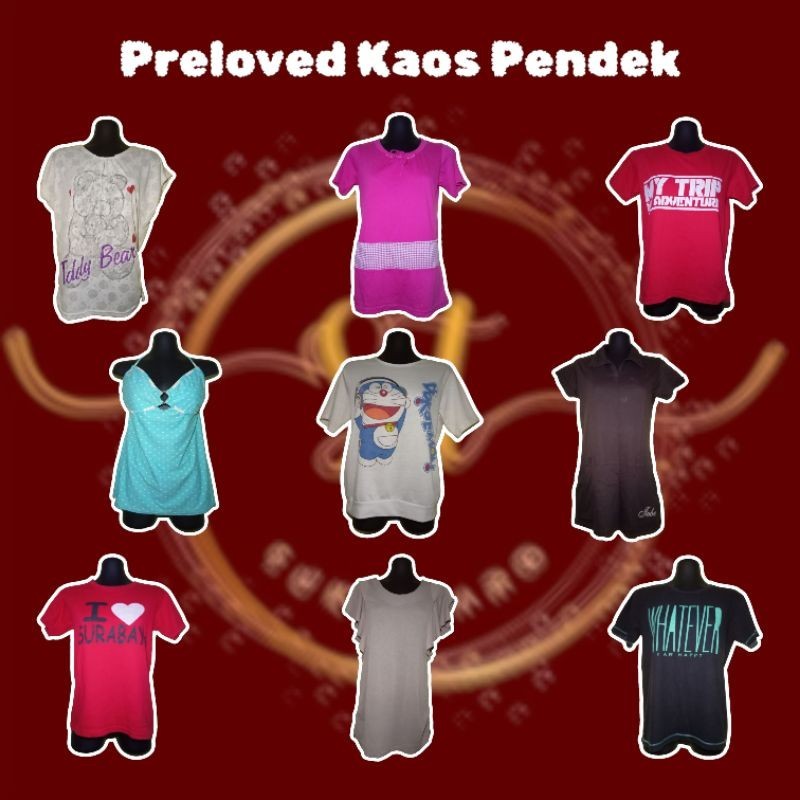 Preloved PL Kaos Pendek