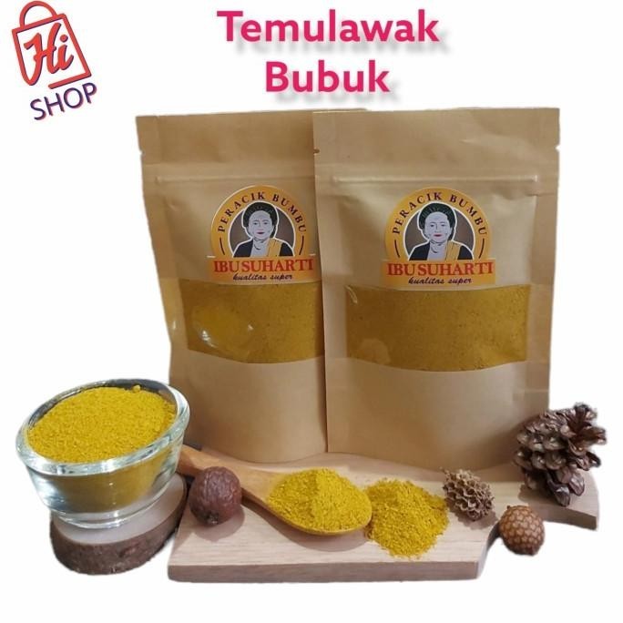 

Termurah Ibu Suharti - Rempah Temulawak Bubuk Murni Bumbu Dapur Temulawak Bubuk