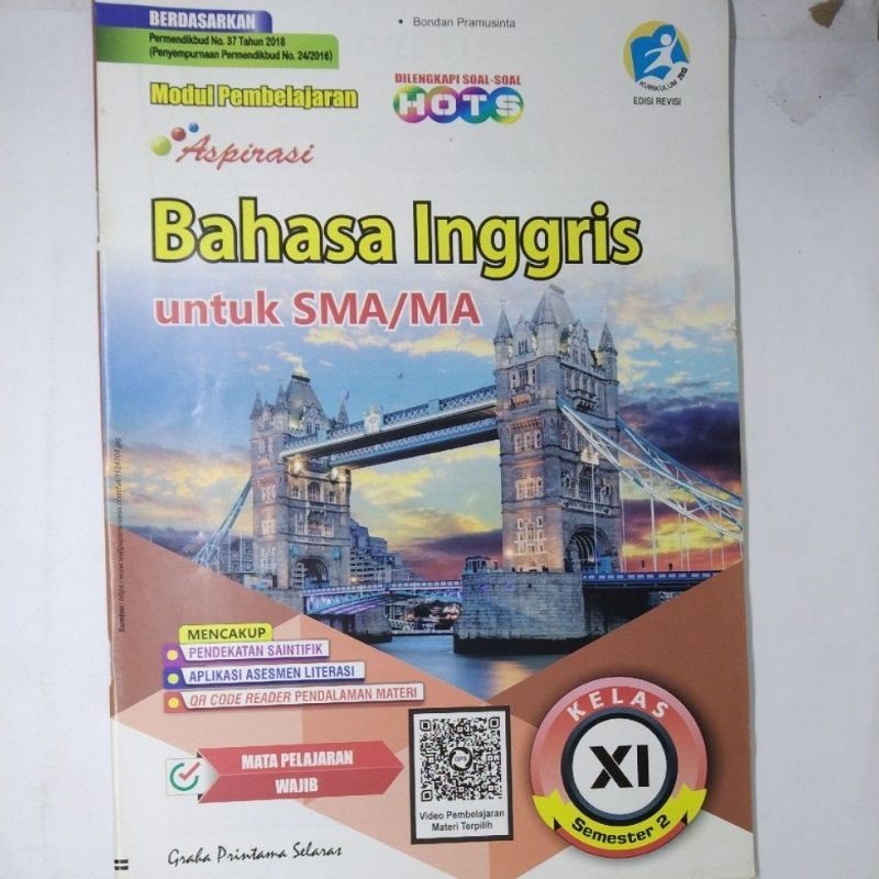LKS SMA BAHASA INGGRIS KELAS 11 SEMESTER 2 KURIKULUM 2013 K13