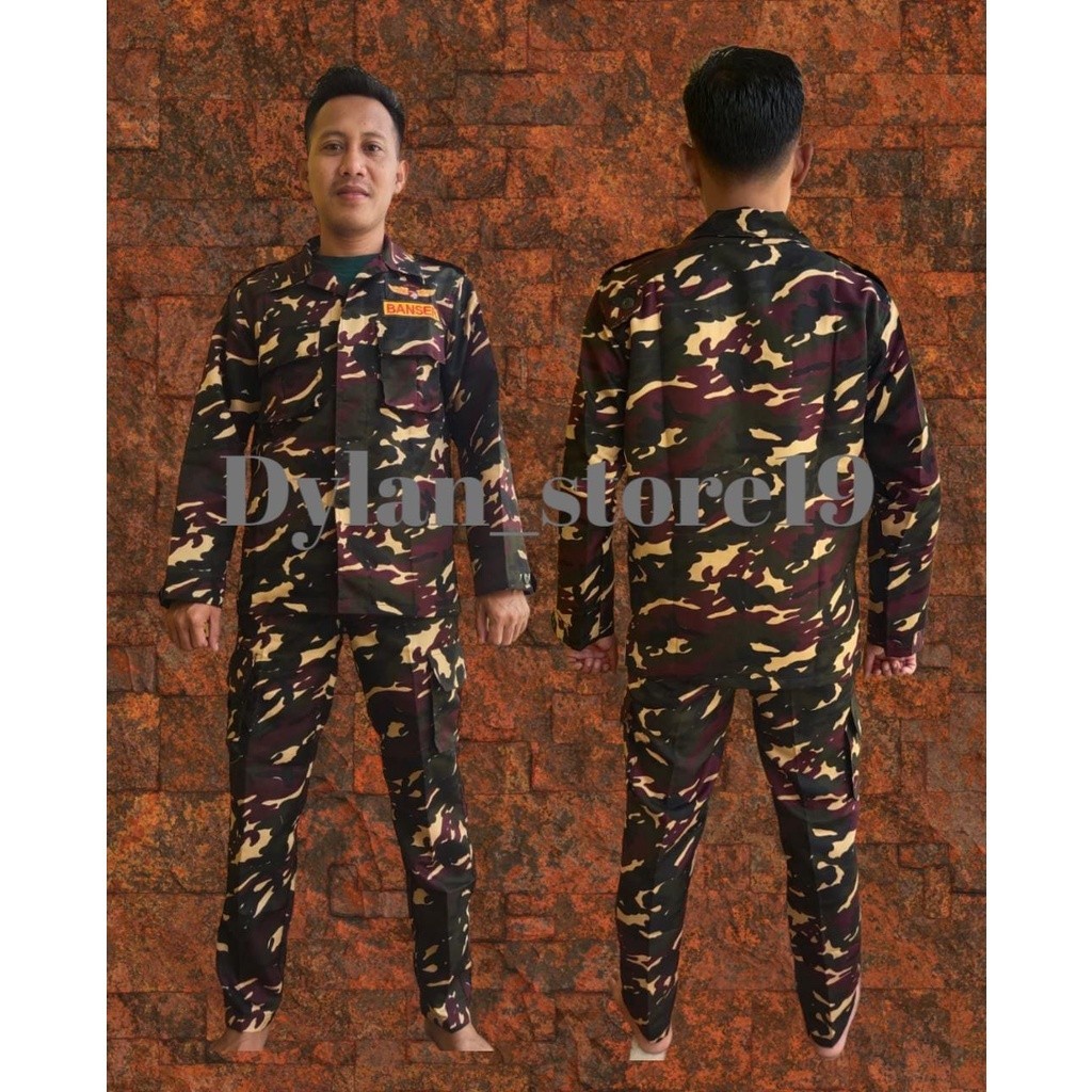 [OUR BEST] SPECIAL PRICE SERAGAM BANSER ANTI AIR / SERAGAM PDL BANSER SERAGAM PDL LORENG BANSER PRIA