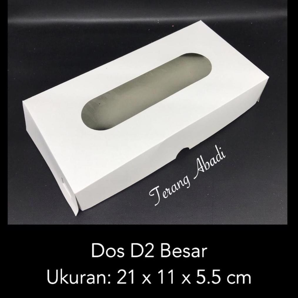 

Dus Kue D2 Besar 21 x 11 x 5.5 /Dus Roti / Dus Snack /Dus Ultah /Dus Hajatan /Dus Kue
