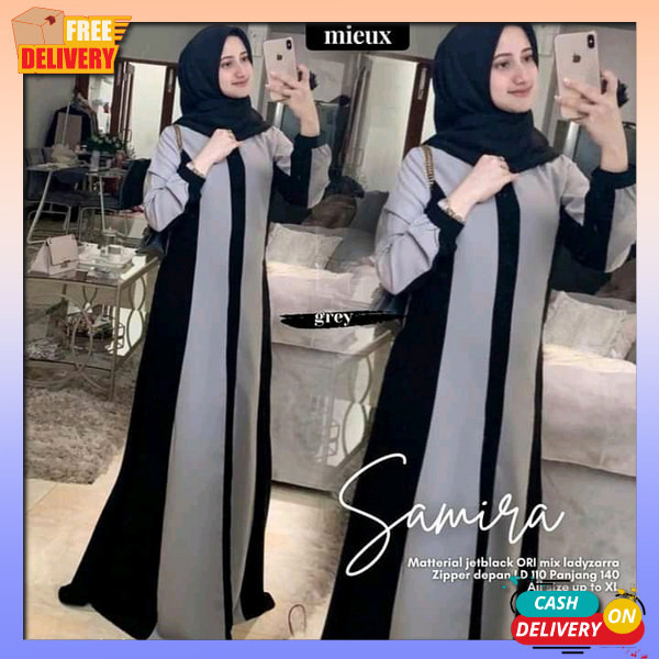 Gsmis Arab Muslim Simple Gamid Perempuan Modrn Murah Mewah Dan Elegant Dress Turkey Turki Syari Baju