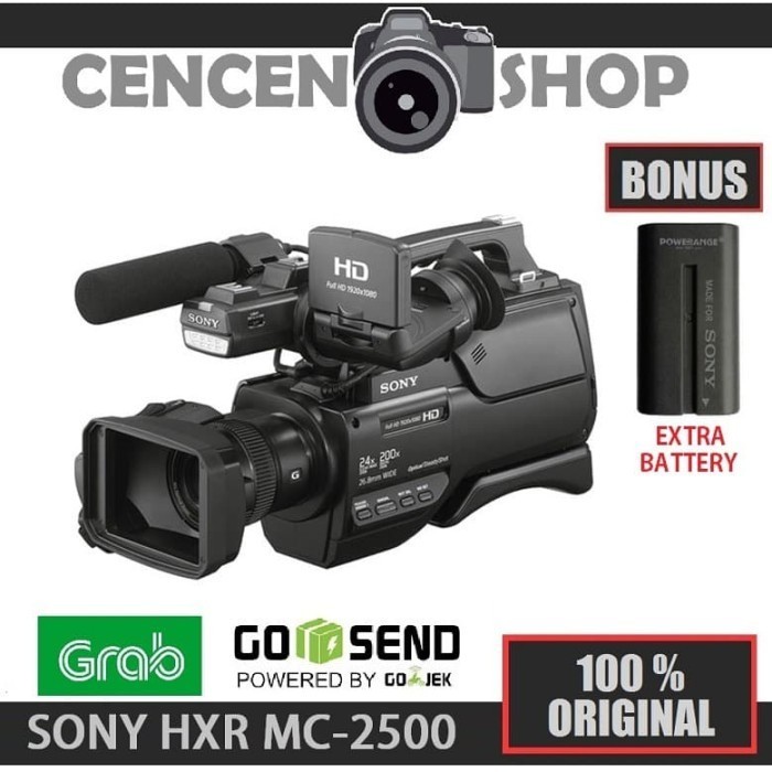 Ready SONY HXR-MC2500 CAMCORDER / MC 2500 / MC2500 kamera video panggul