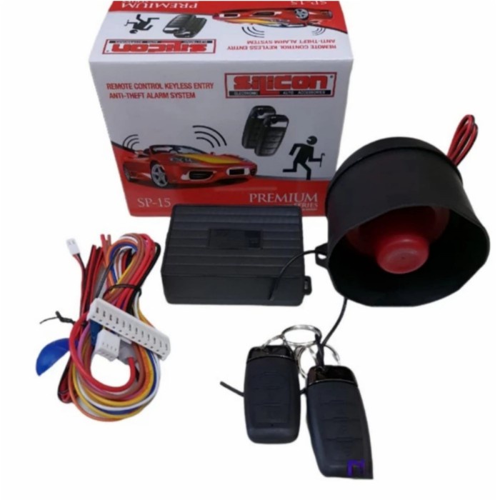 [Original] Alarm Mobil Silicon Premium Sp-15 Diskon