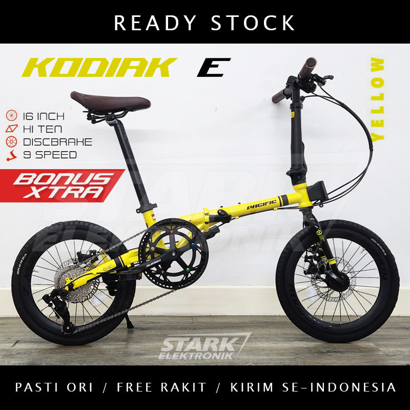 Pacific Kodiak E 16 & 20 Inch Sepeda Lipat Folding Bike