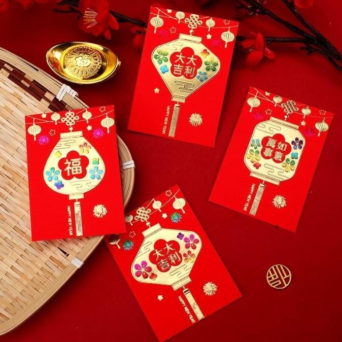 

DFG - Angpao Netral Fu Murah Angpau Imlek Merah Emas Grosir Ampau Sincia Fuk TERLARIS