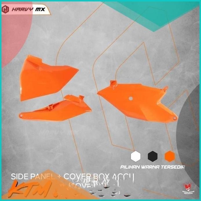 Side Panel + Cover box accu KTM 250 2017 cover body bodi ktm 250 217 1