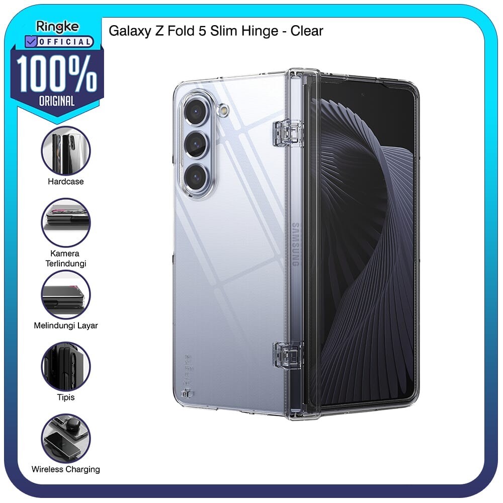 Ringke Samsung Z Fold 5 Slim Hinge Clear