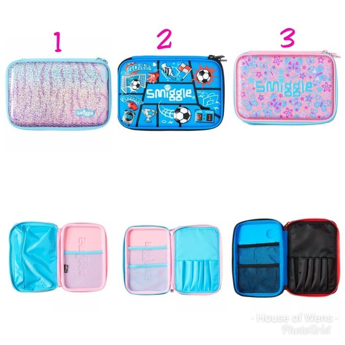 

[Baru] Smiggle Bizz Double Up Hardtop Pencil Case - Tempat Pensil Smiggle Diskon
