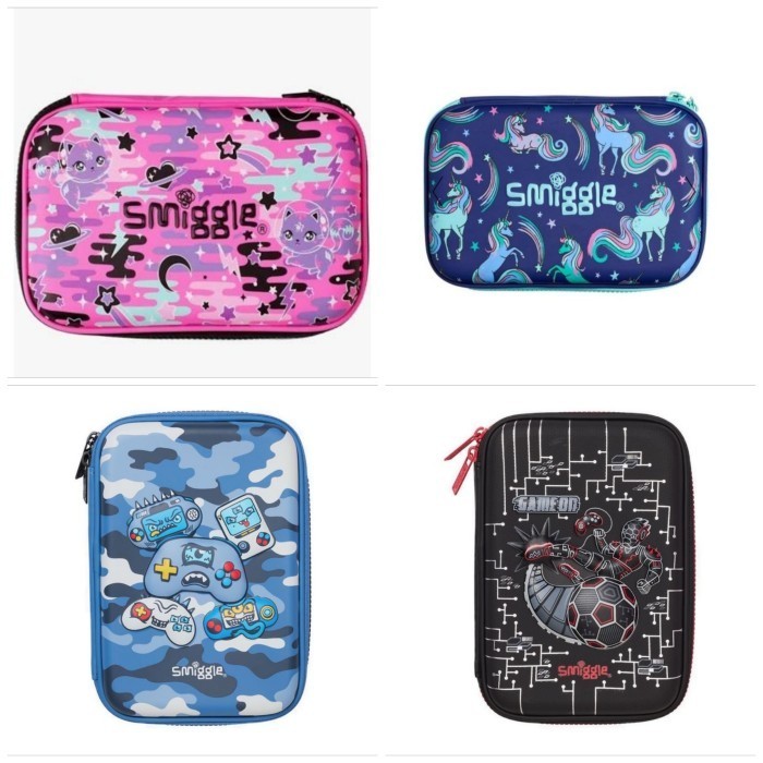 

[Baru] Smiggle Hardtop Pencil Case/Tempat Pensil Anak/ Kado Berkualitas