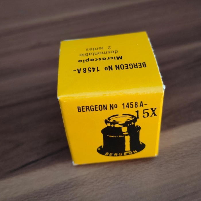 

[Baru] Bergeon No.1458A 15X Eye Loupe Magnifier Limited